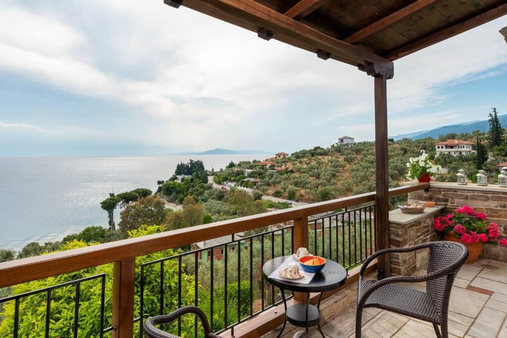 Seaside House With View Over Pagasitikos Afissos Exterior foto