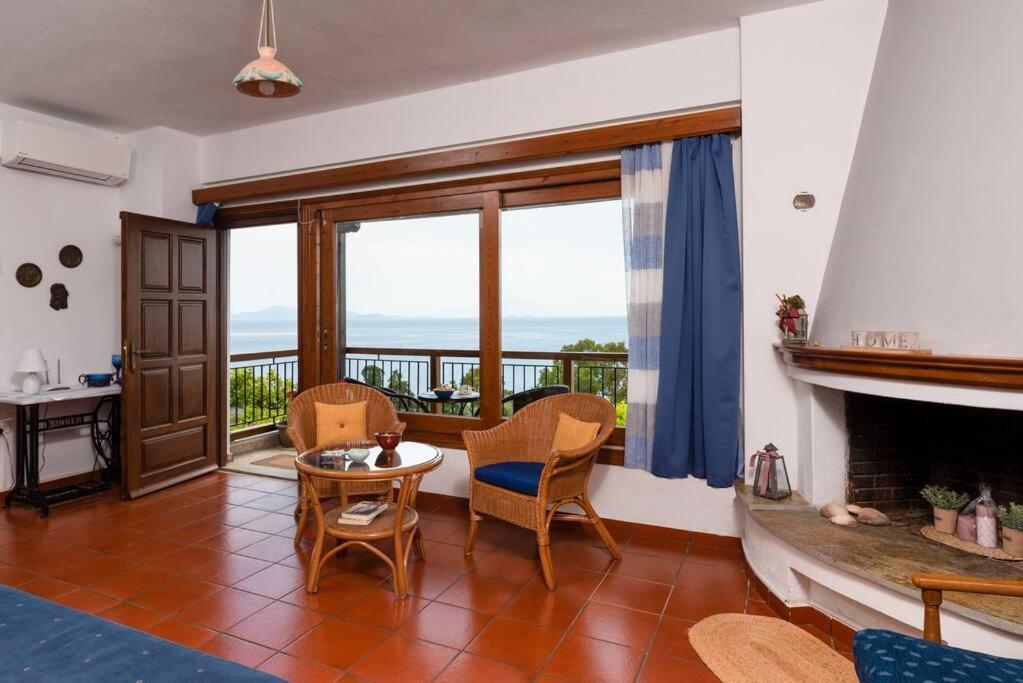 Seaside House With View Over Pagasitikos Afissos Exterior foto