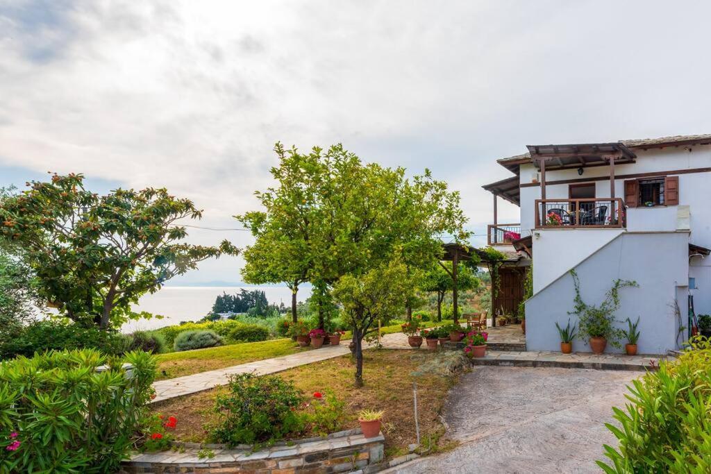 Seaside House With View Over Pagasitikos Afissos Exterior foto